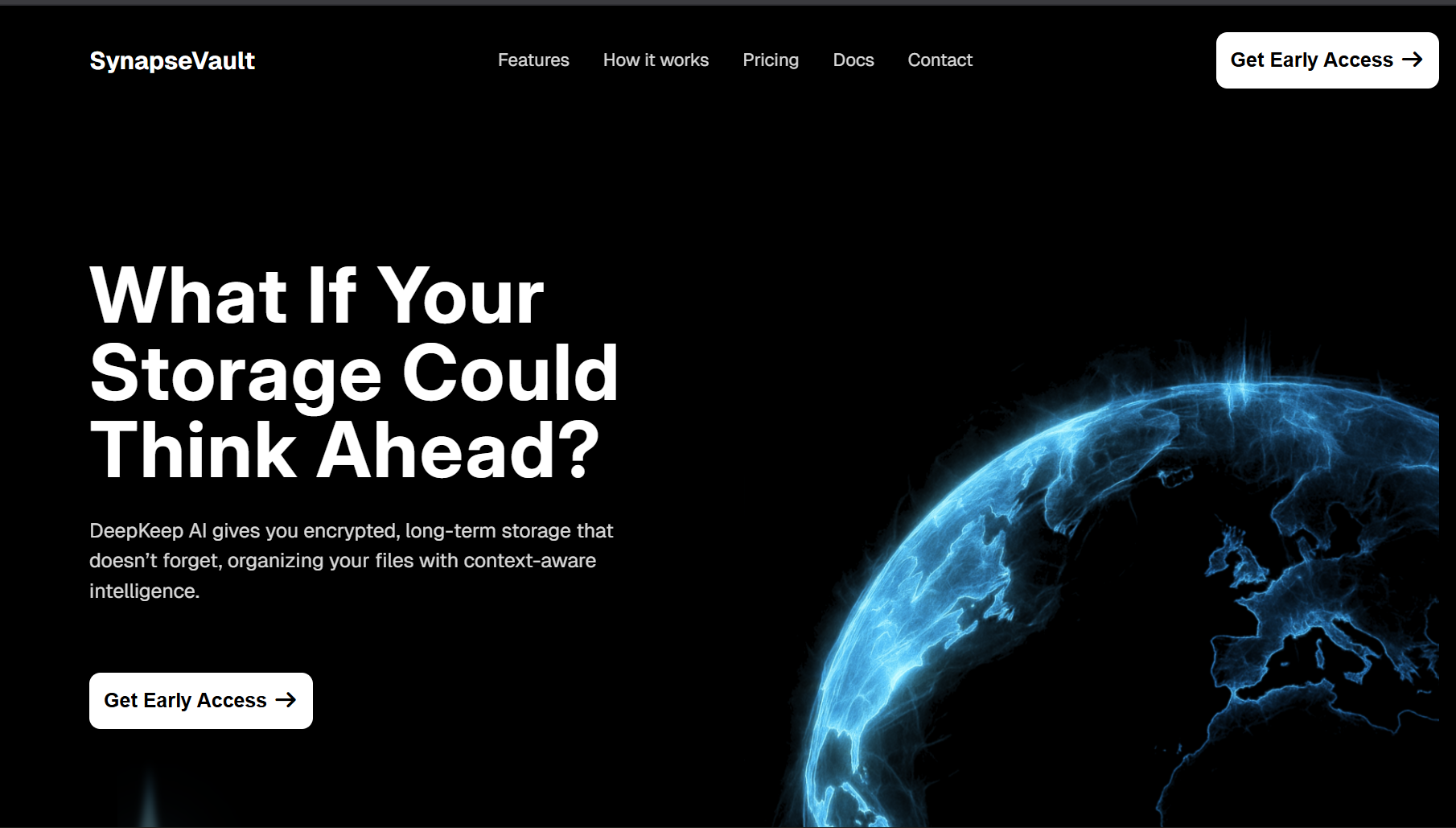 Encrypted File Storage Platform